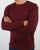 Farah Denny Long Sleeve T-shirt Farah Red Marl