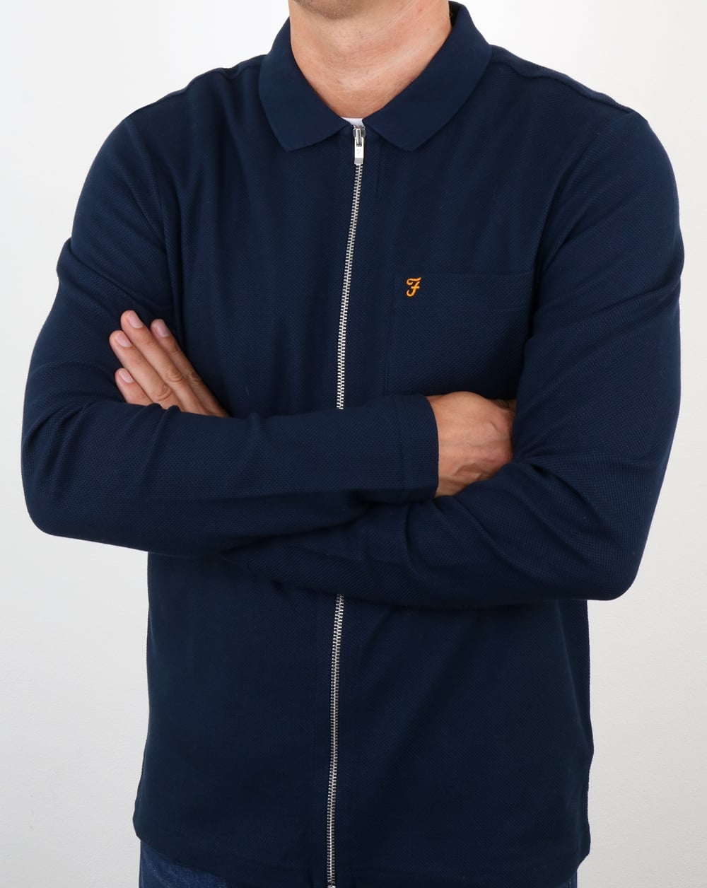Farah Sundew Shirt Jacket Yale Blue