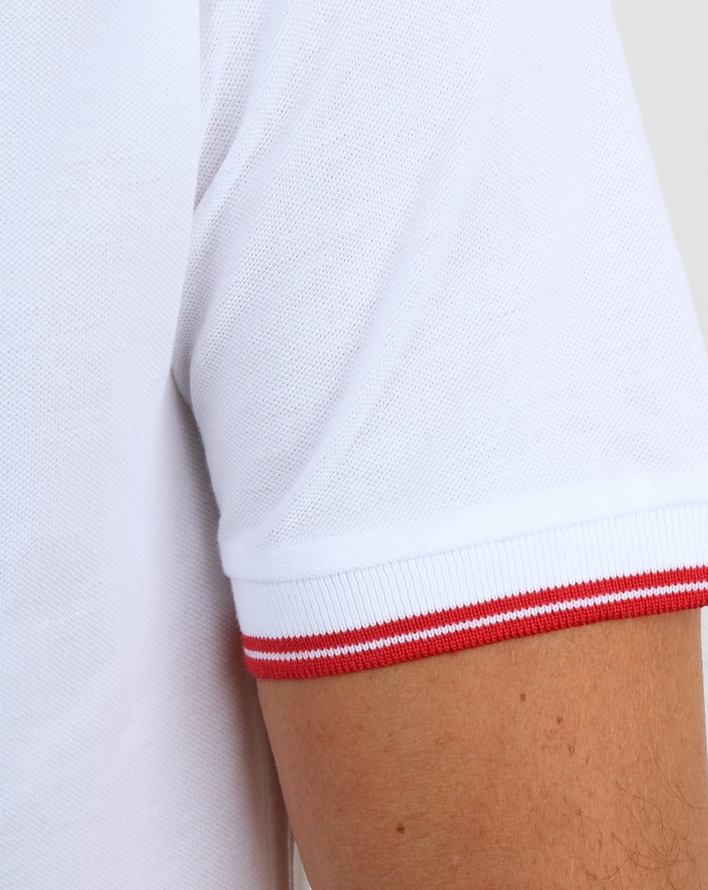 Pretty Green Barton Polo Shirt White