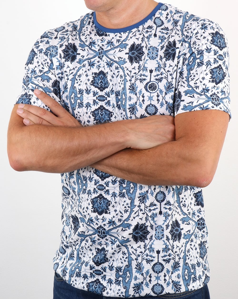 Pretty Green Ebury T Shirt White