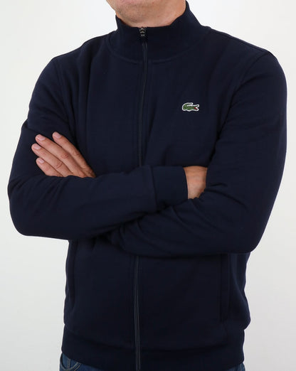 Lacoste Zip Up Track Top Navy