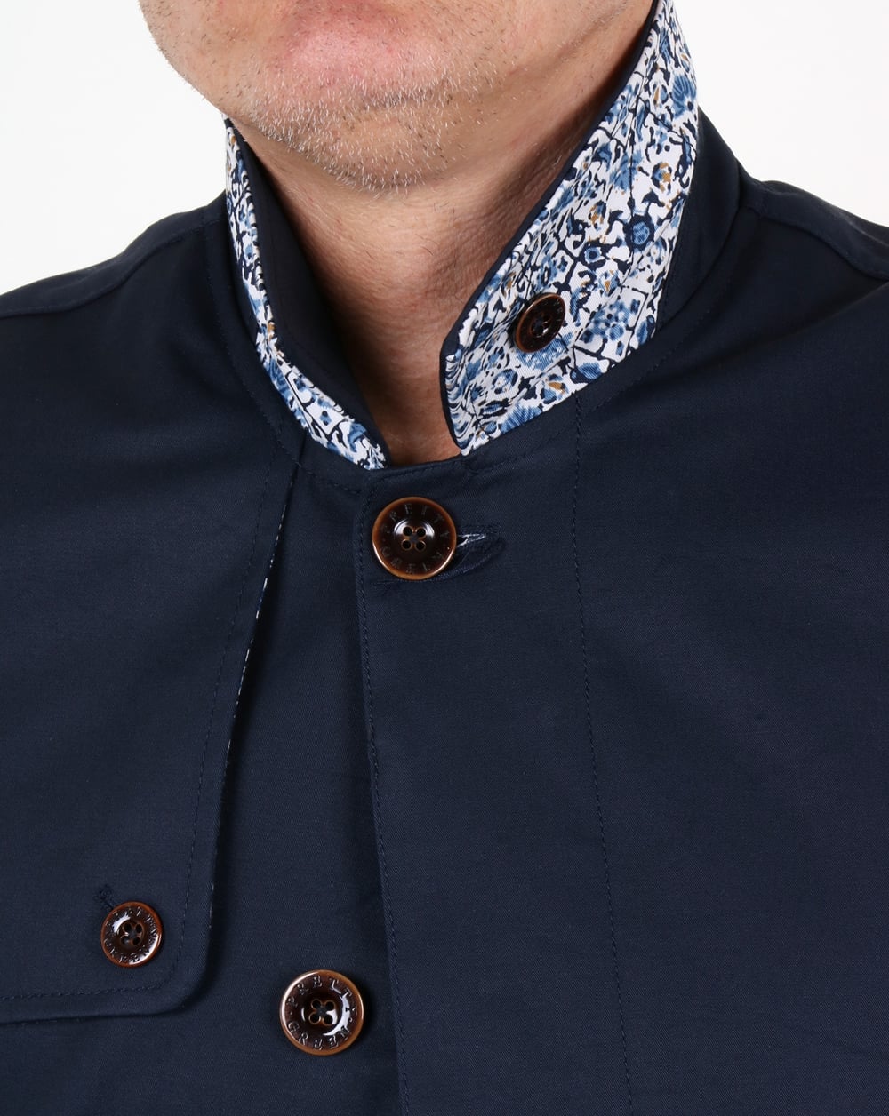 Pretty Green Layton Mac Navy