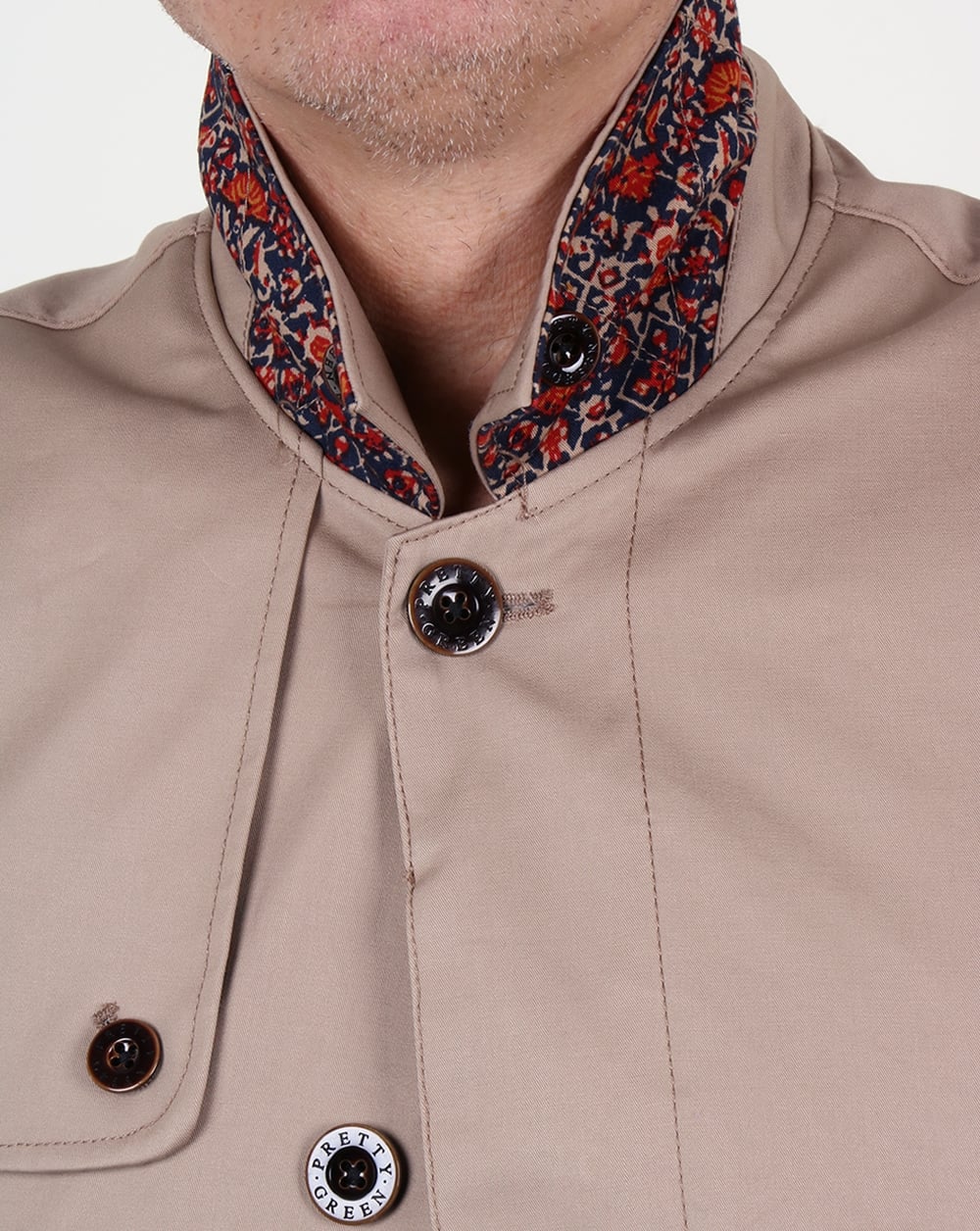 Pretty Green Layton Mac Stone