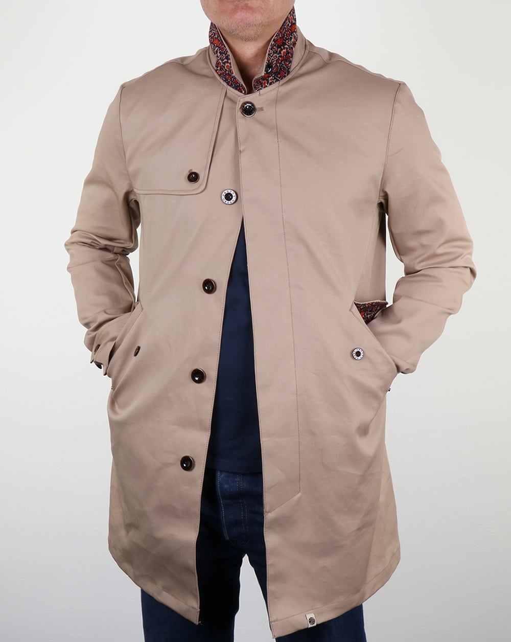 Pretty Green Layton Mac Stone