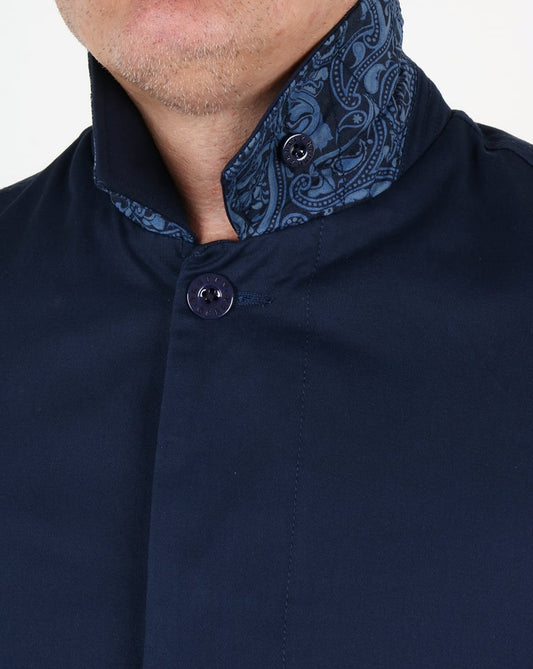 Pretty Green Pretty Green Mac Navy
