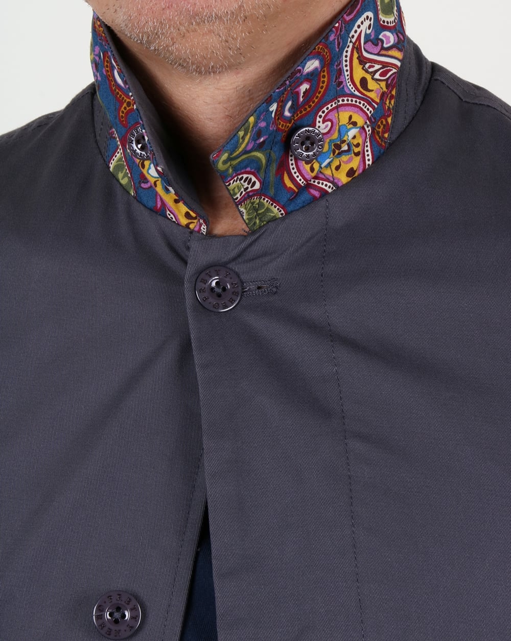 Pretty Green Mac Grey