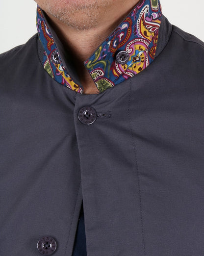 Pretty Green Mac Grey