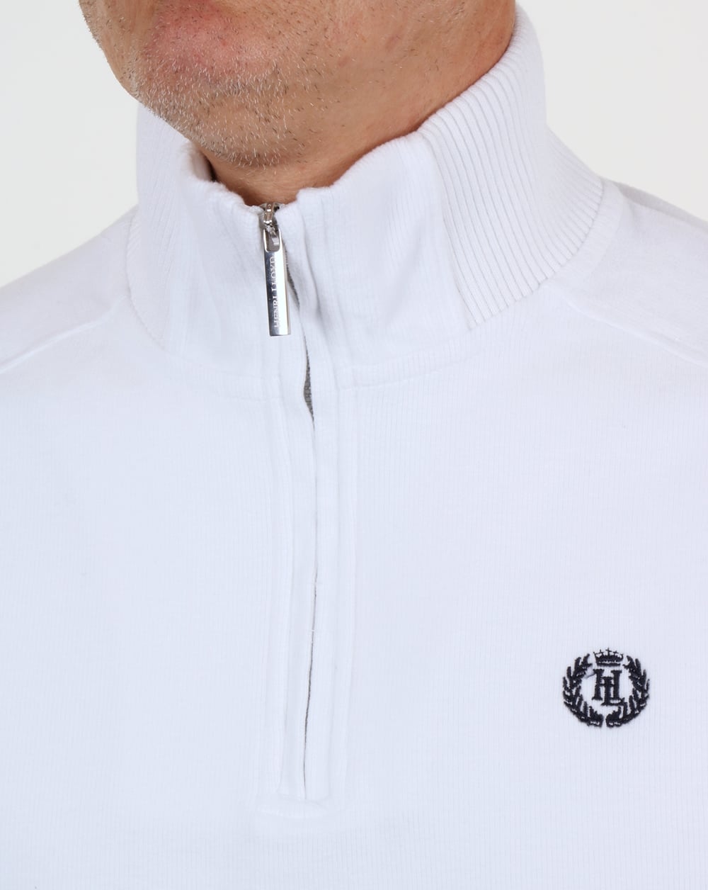 Henri Lloyd Rednor Half Zip Sweat White