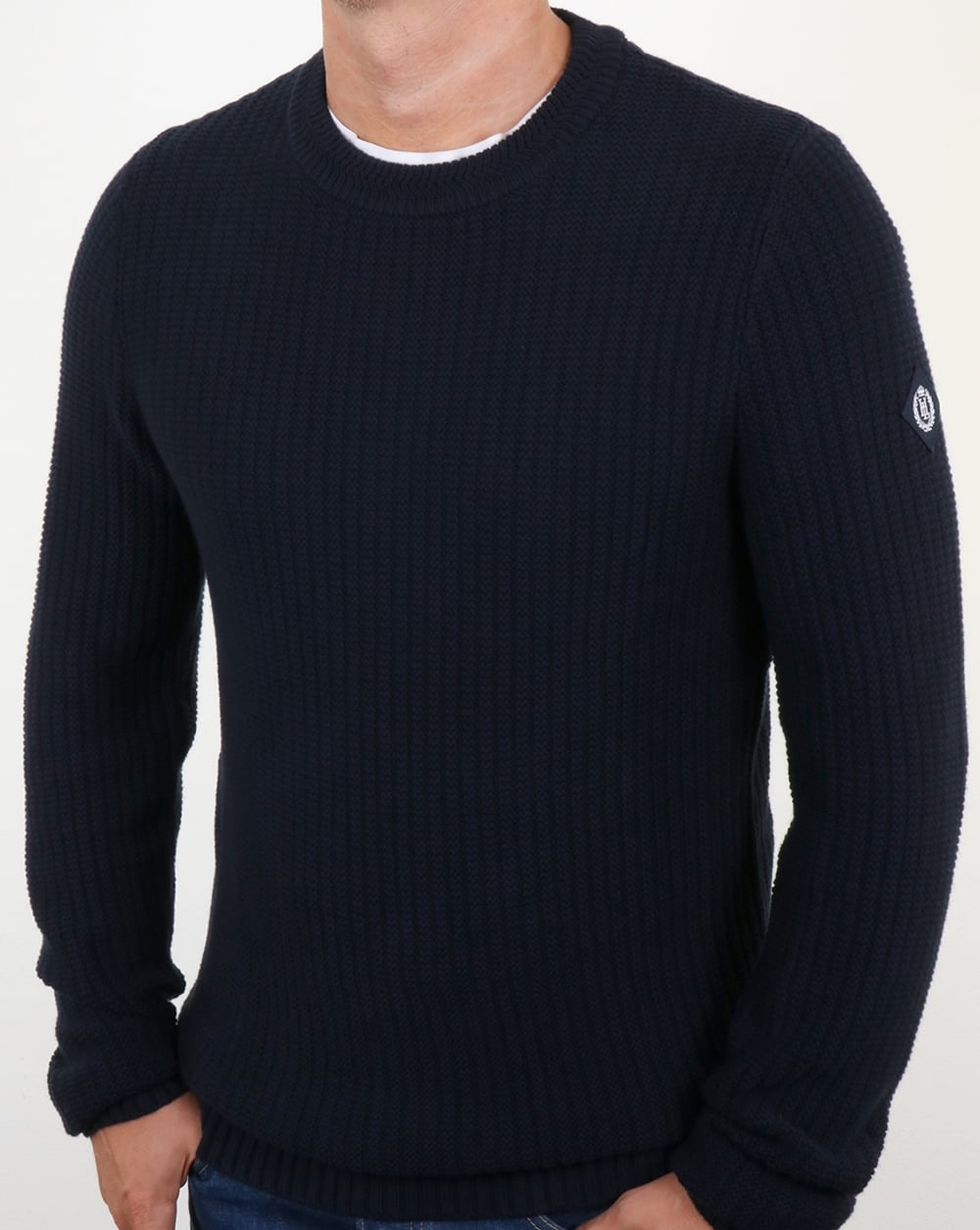 Henri Lloyd Felsted Crew Neck Knit Navy