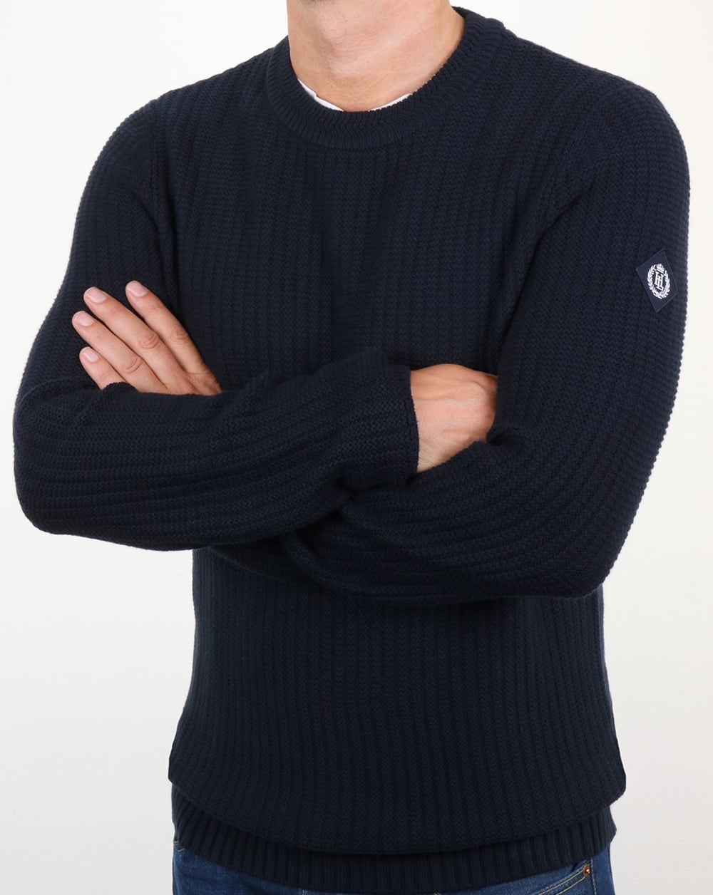 Henri Lloyd Felsted Crew Neck Knit Navy