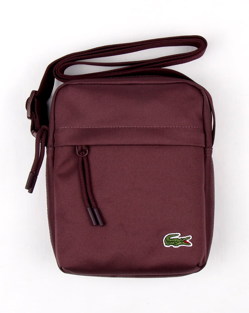 Lacoste Vertical Camera Bag Wine