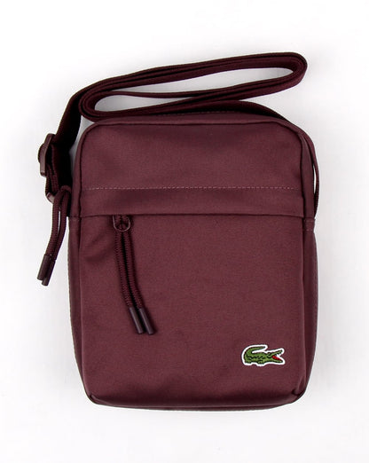 Lacoste Vertical Camera Bag Wine