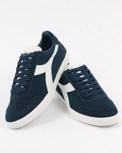 Diadora B Original VLZ Trainers Blue Denim/White