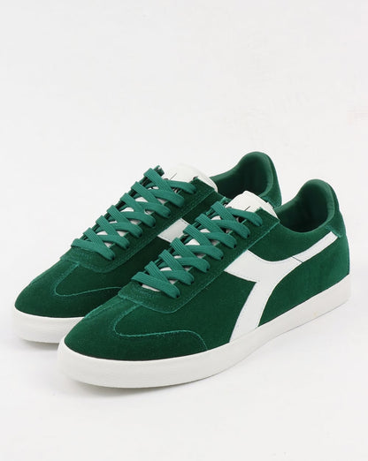 Diadora B Original VLZ Trainers Posy Green/White