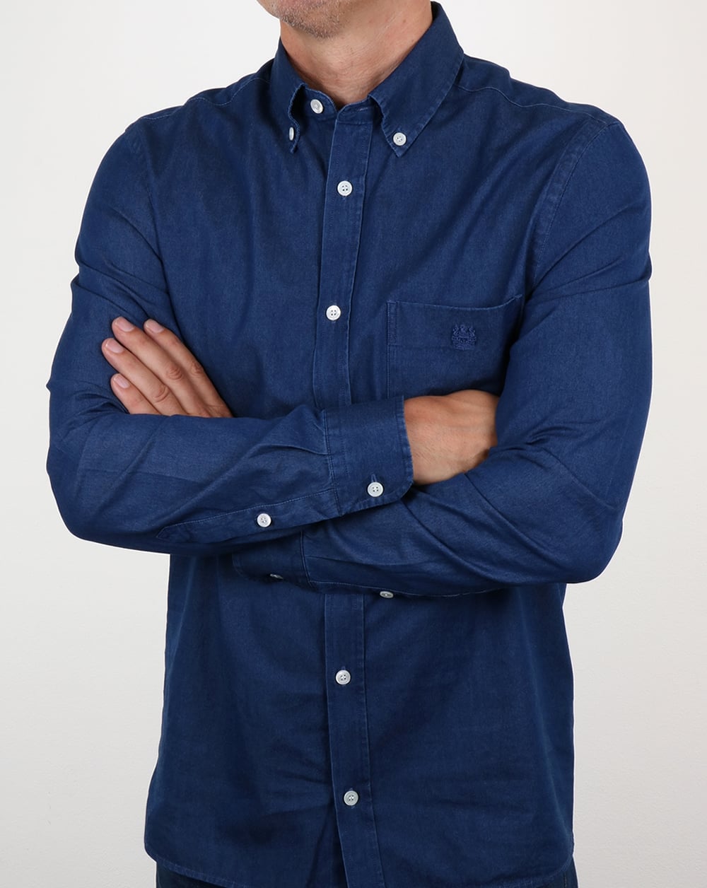 Aquascutum Redmond Denim Shirt Indigo