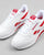 Reebok CL Ripple Leather Trainers White/Red