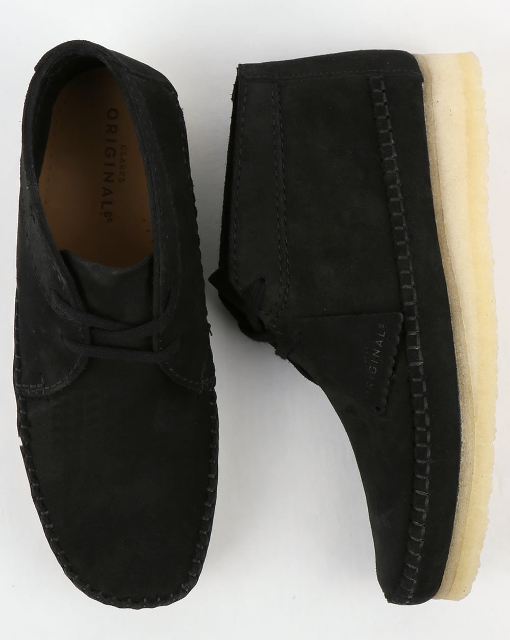 Clarks Originals Weaver Suede Boot Black