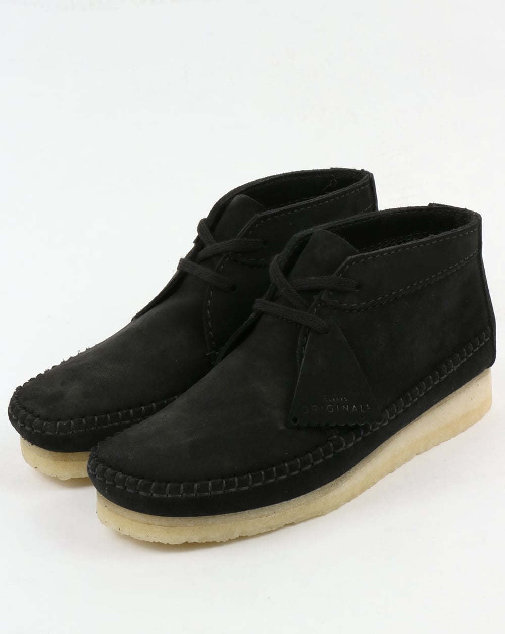 Clarks Originals Weaver Suede Boot Black