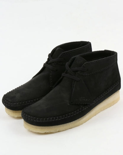Clarks Originals Weaver Suede Boot Black