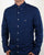 Gant Winter Double Face Check Shirt Dark Indigo