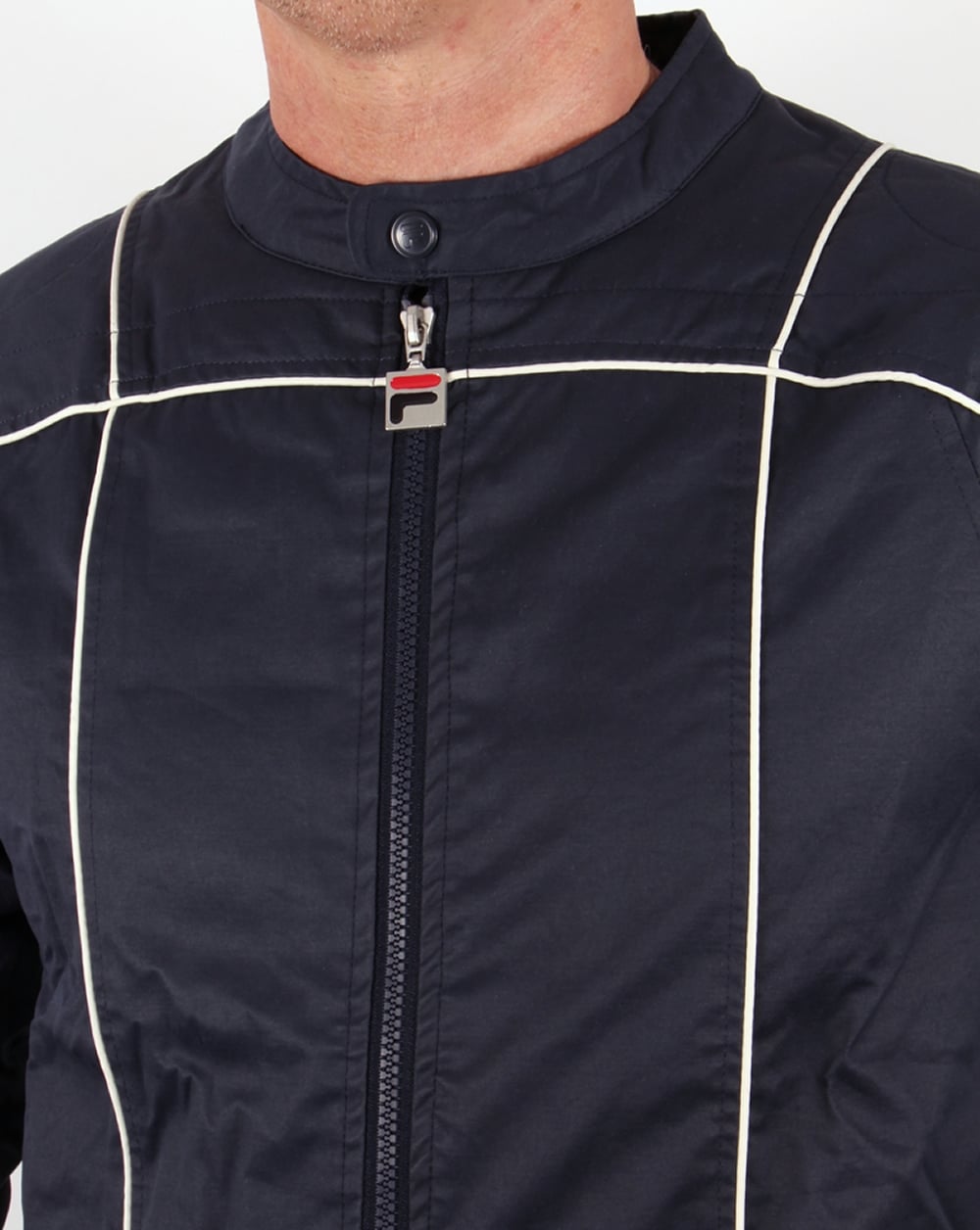 Fila Vintage Terrinda Wax Track Top Navy