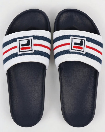 Fila Vintage Drifter Premium Sliders Navy/white/red