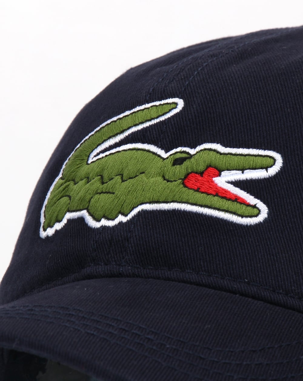 Lacoste Oversized Croc Cap Navy
