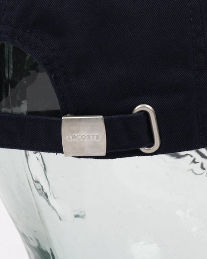 Lacoste Oversized Croc Cap Navy