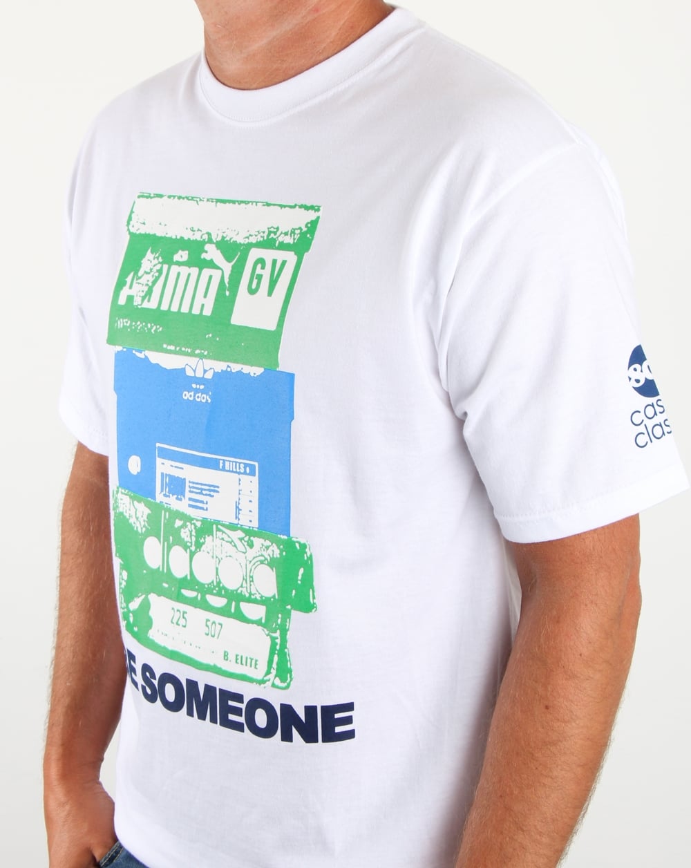 80s Casual Classics Box T Shirt White