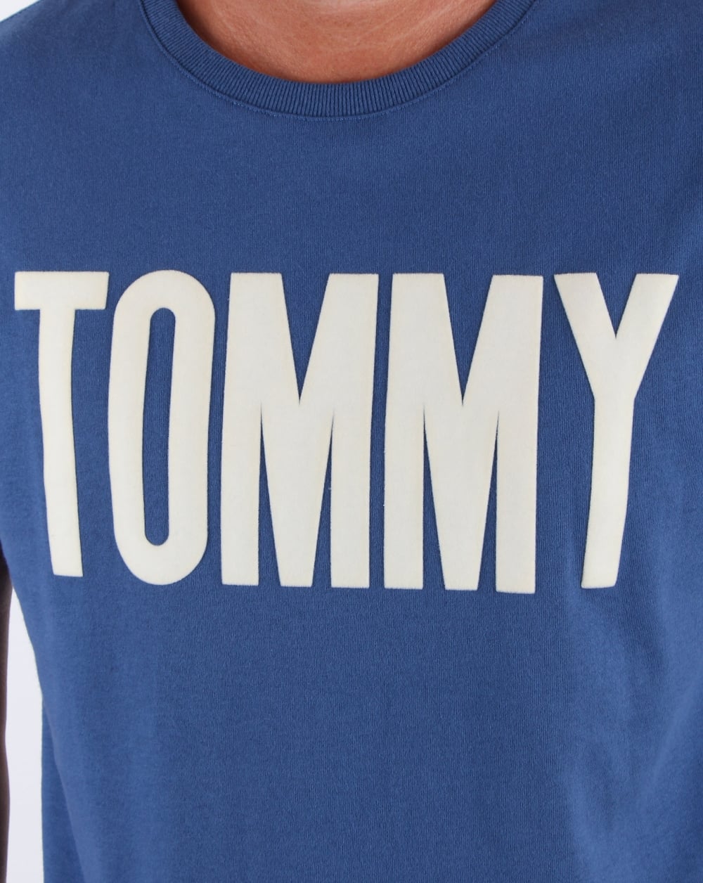 Tommy Hilfiger Logo T Shirt True Navy