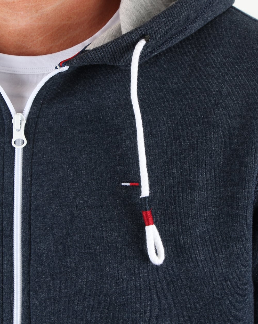 Tommy Hilfiger Cotton Fleece Hoody Navy