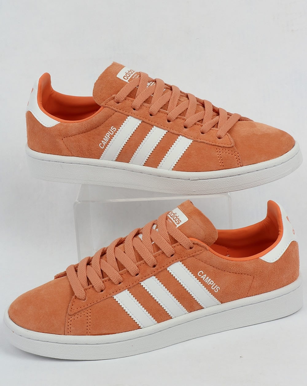 Adidas Campus Trainers Easy Orange/White