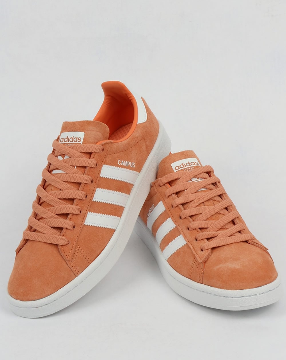 Adidas Campus Trainers Easy Orange/White