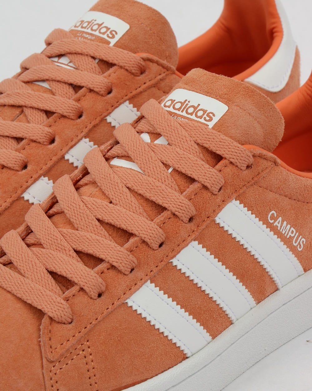 Adidas Campus Trainers Easy Orange/White