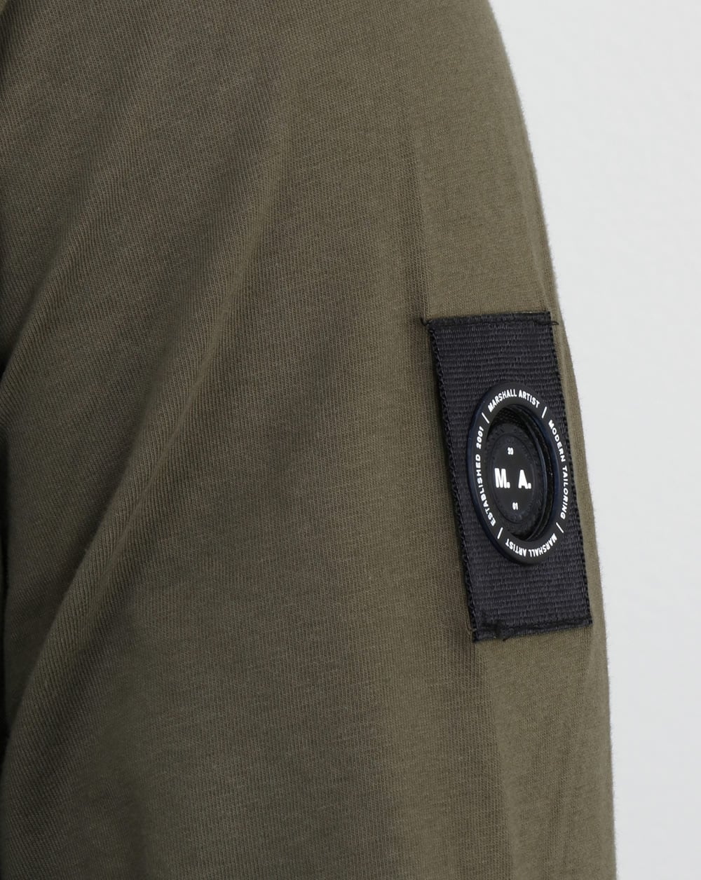 Marshall Artist Siren Long Sleeve T Shirt Khaki