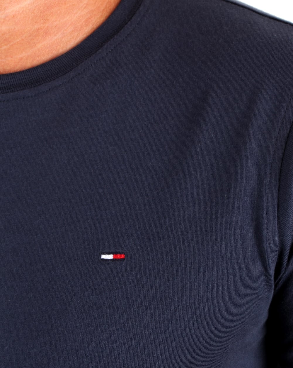 Tommy Jeans Crew Neck T Shirt Navy