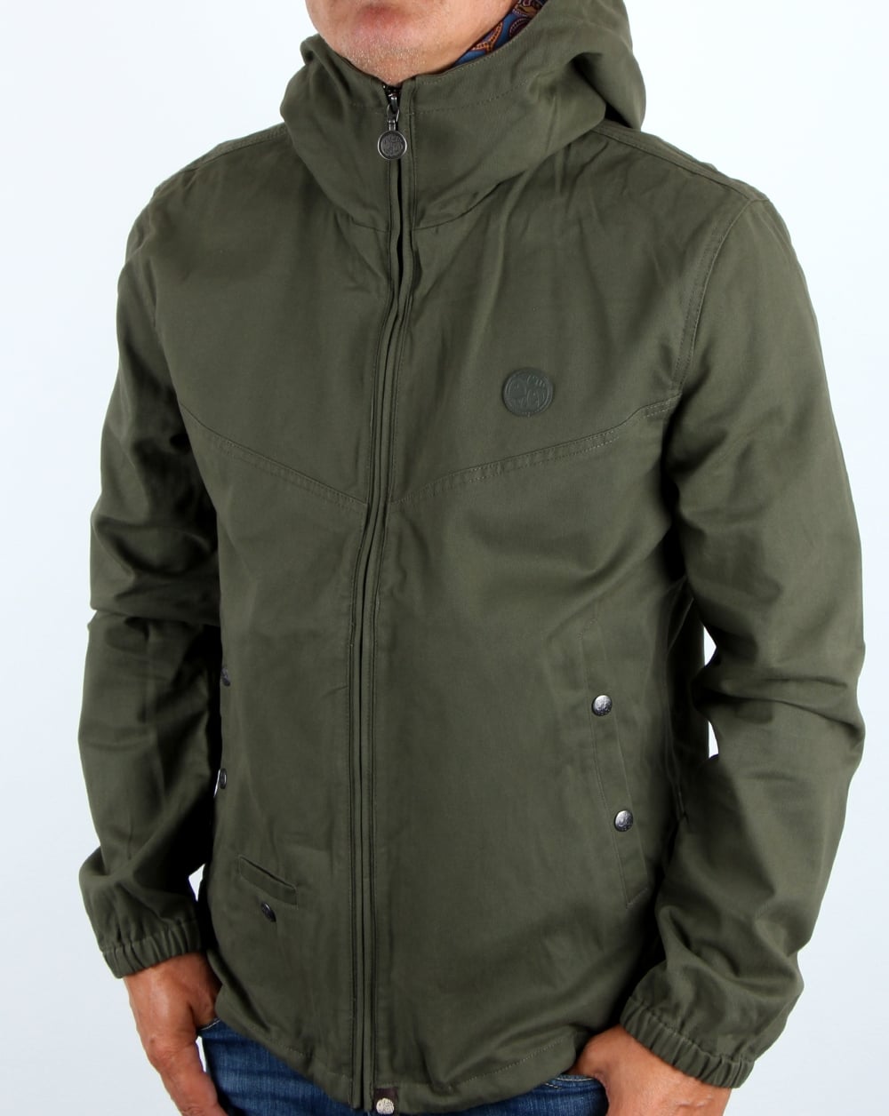 Pretty Green Classic Jacket Khaki