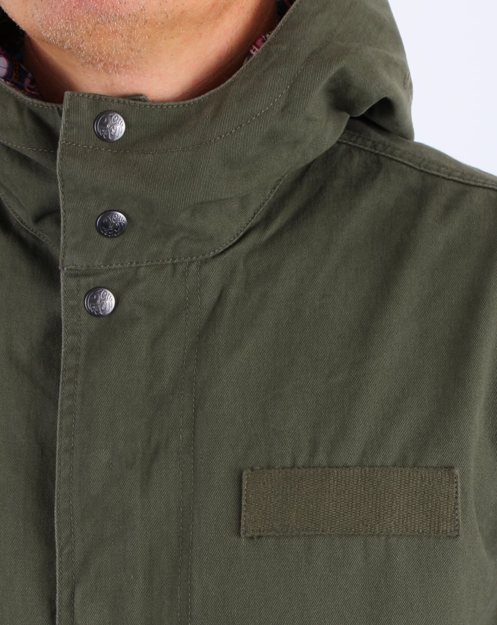 Pretty Green Cassidy Parka Khaki