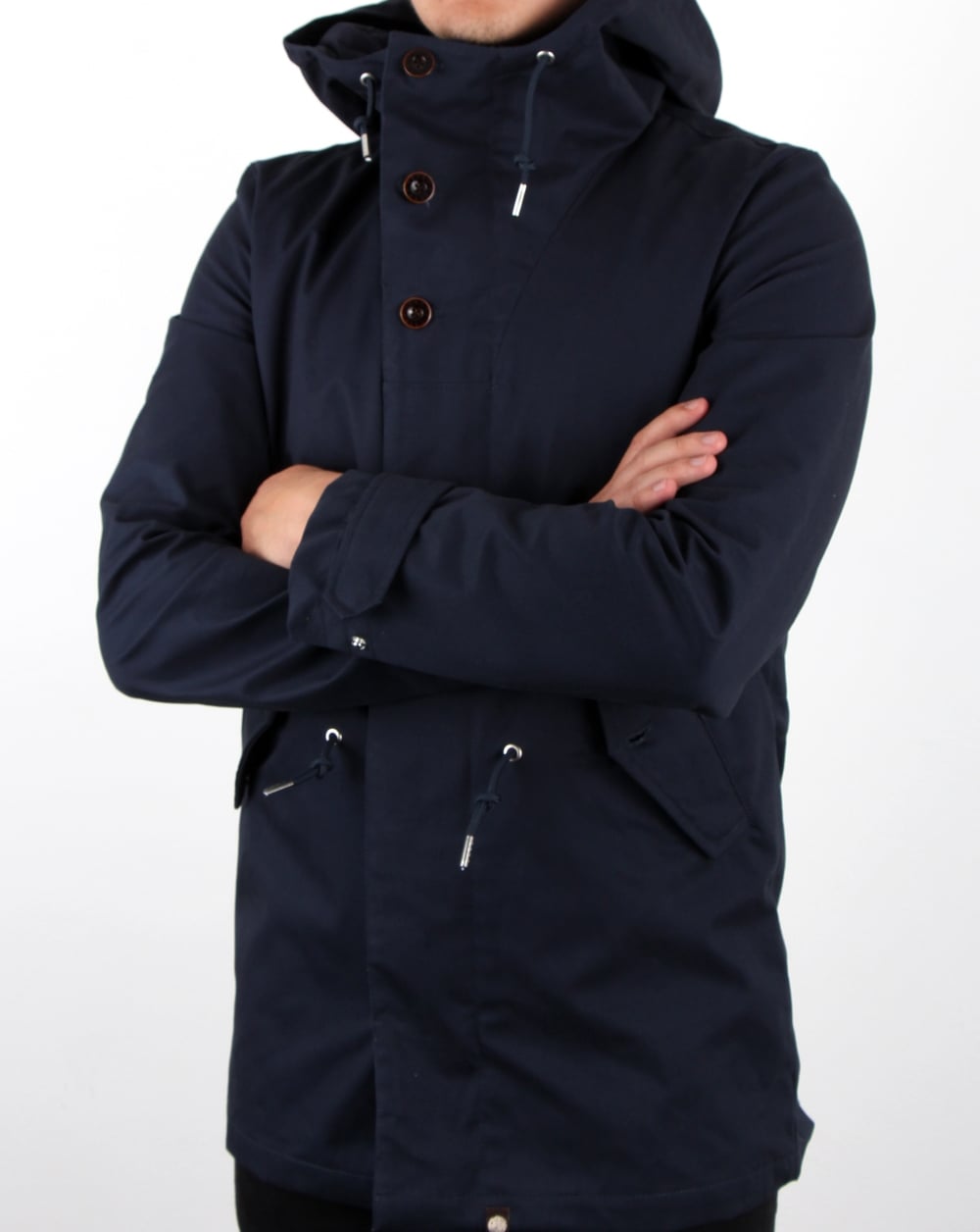 Pretty Green Baxter Parka Navy