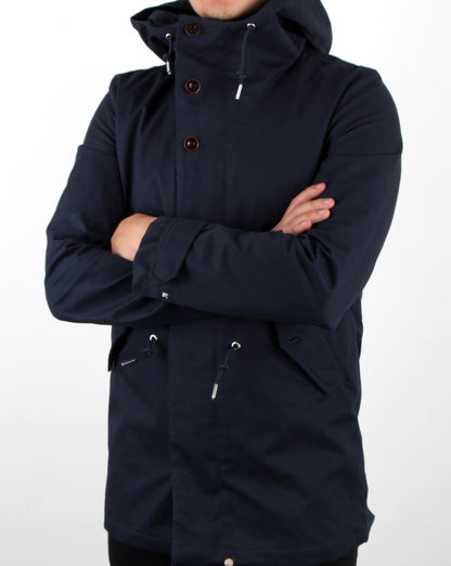 Pretty Green Baxter Parka Navy