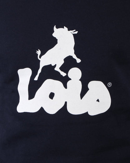 Lois Logo Sweatshirt Navy