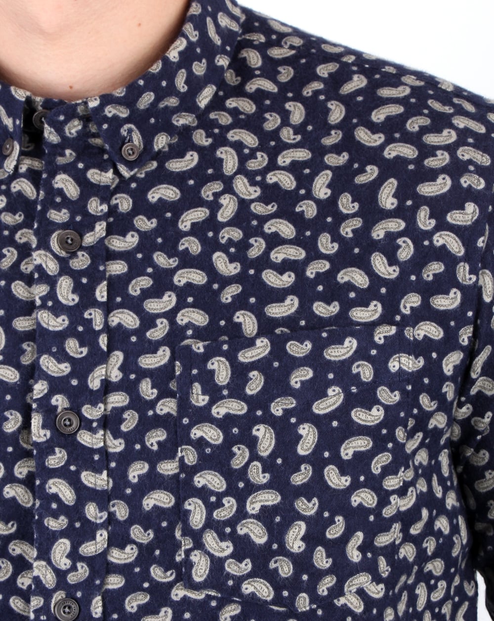 Pretty Green Chidlow Shirt Navy