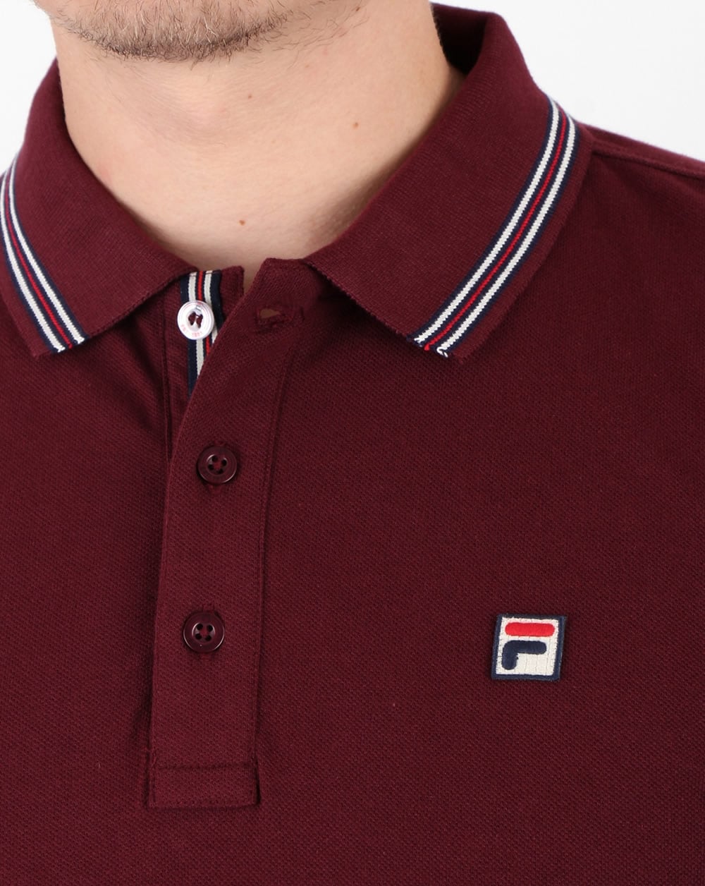 Fila Vintage Matcho 4 Polo Shirt Rum Raisin
