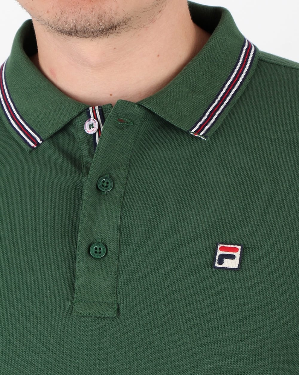 Fila Vintage Matcho 4 Polo Shirt Green