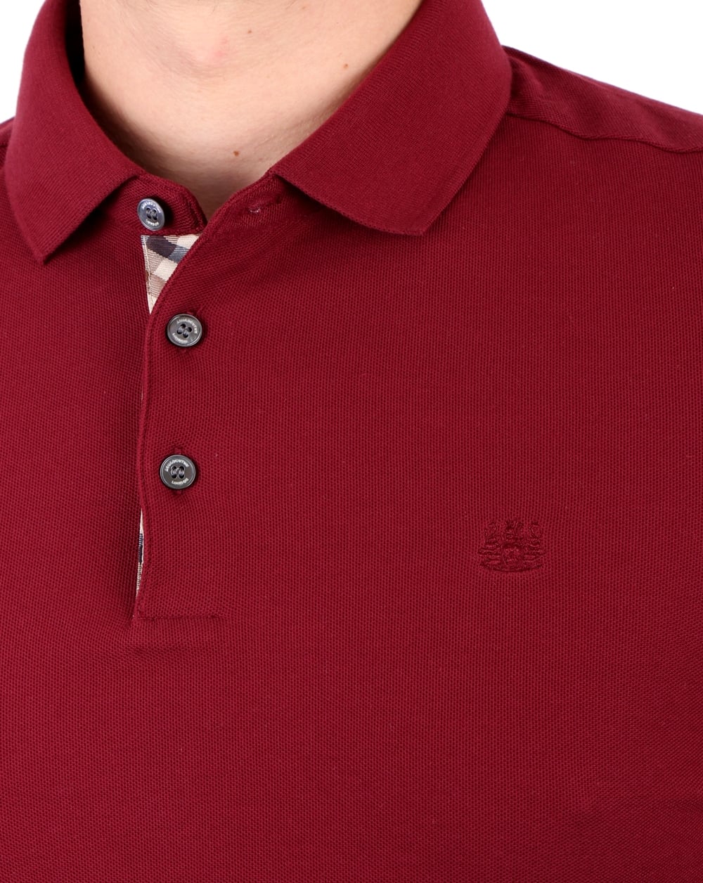 Aquascutum Hillington Polo Shirt Bordeaux