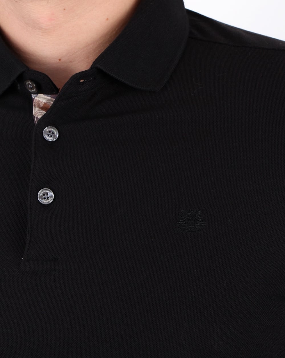 Aquascutum Hillington Polo Shirt Black