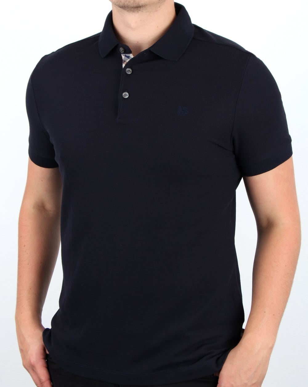 Aquascutum Hillington Polo Shirt Navy
