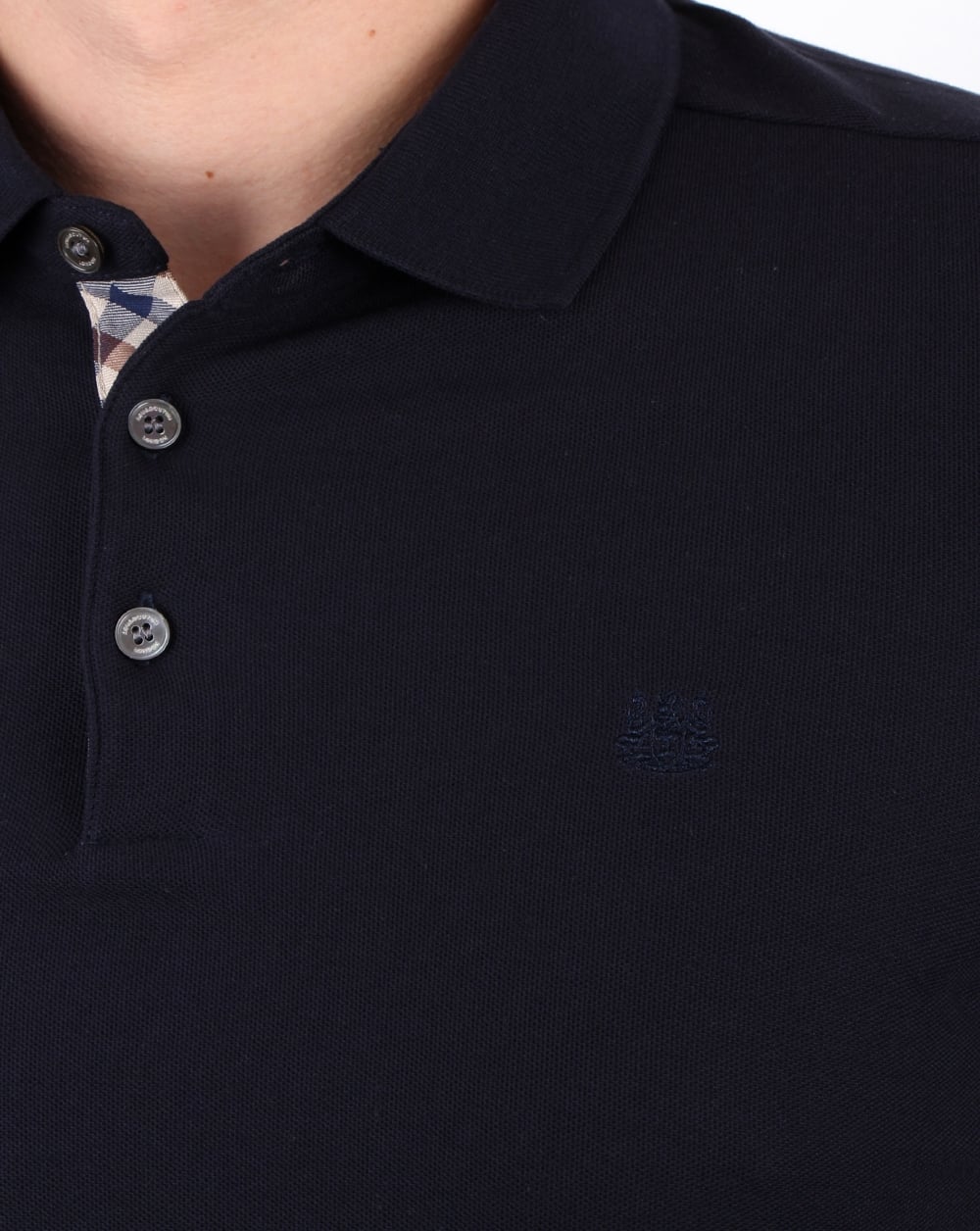 Aquascutum Hillington Polo Shirt Navy