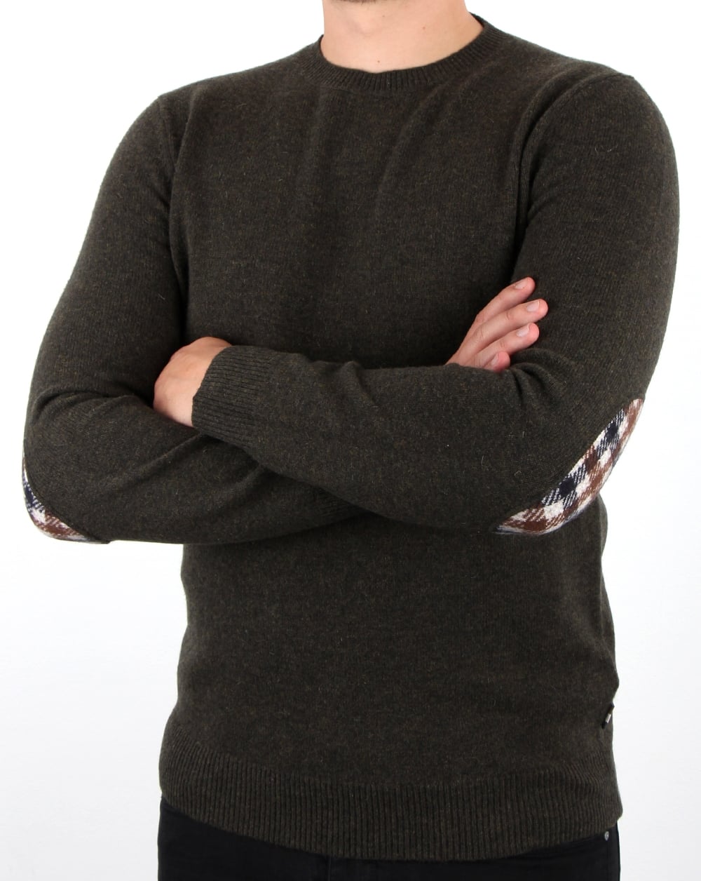 Aquascutum Pennington Wool Knit Military Green