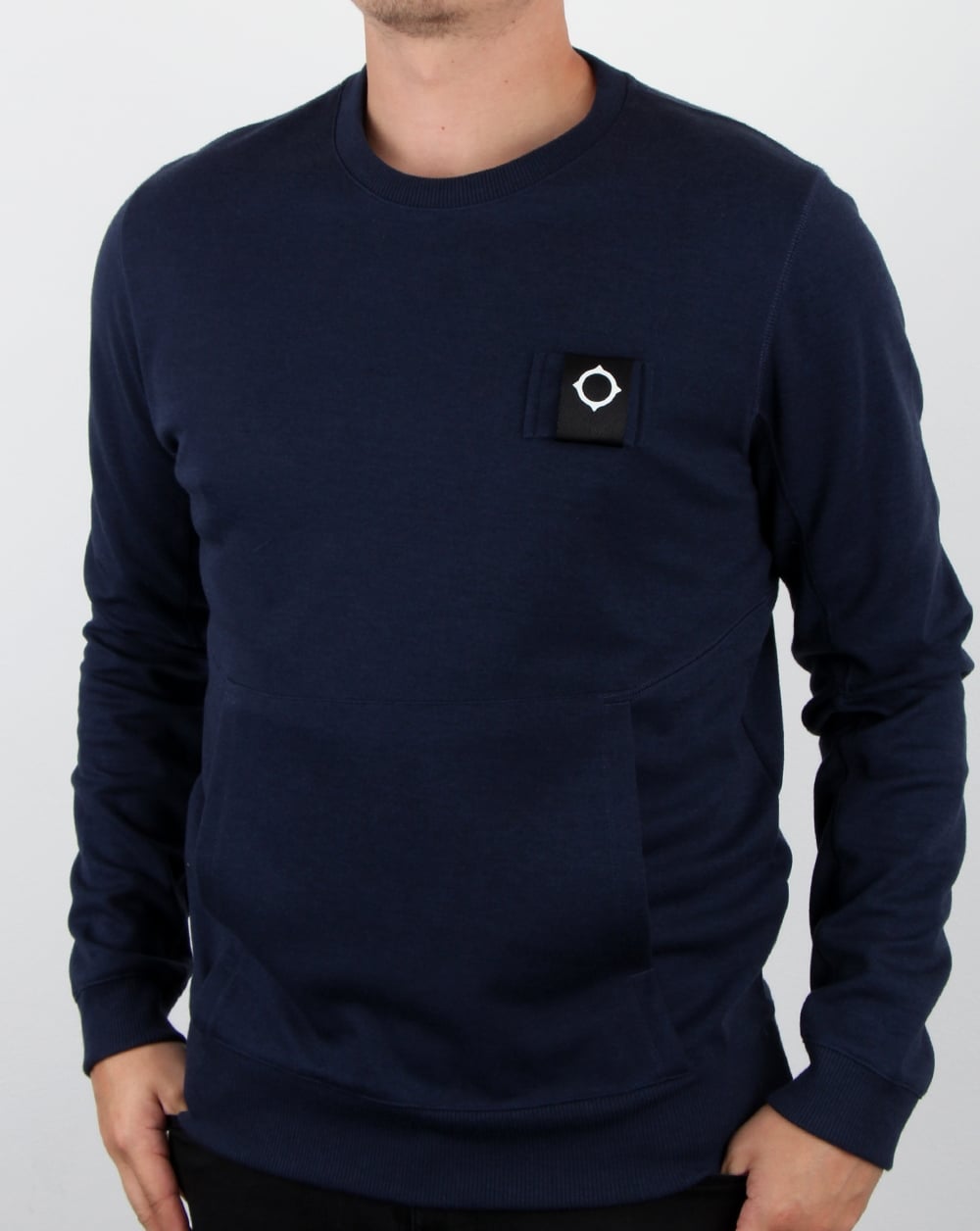 Ma.strum U-boat Crew Neck Dress Blue